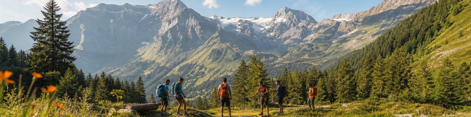 Activités de montagne · Team building - Mountain Evasion